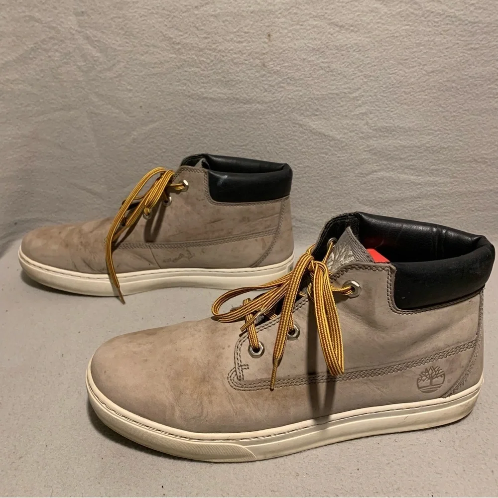 Timberland Earthkeepers Men's Gray Lace Up Chukka Ankle Work Boots